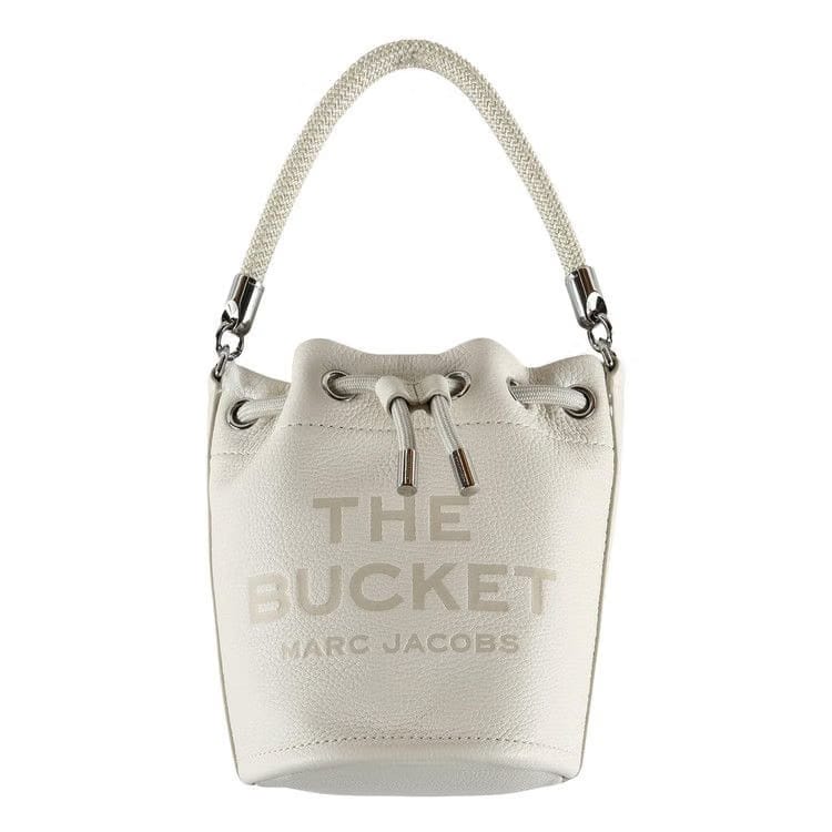 Marc Jacobs The Leather Bucket Bag Cotton/Sil