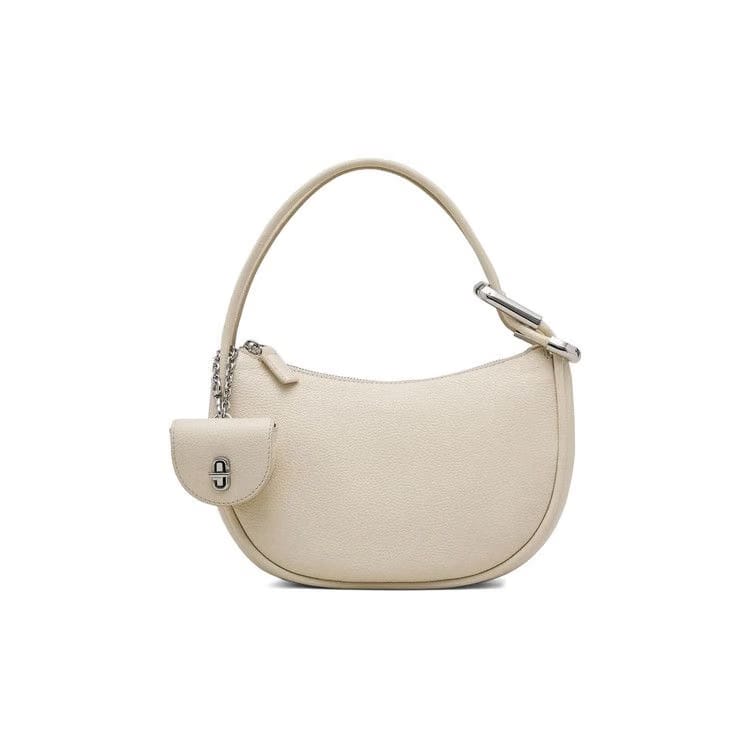 Marc Jacobs The Hobo Leather Dual Bag Cloud White