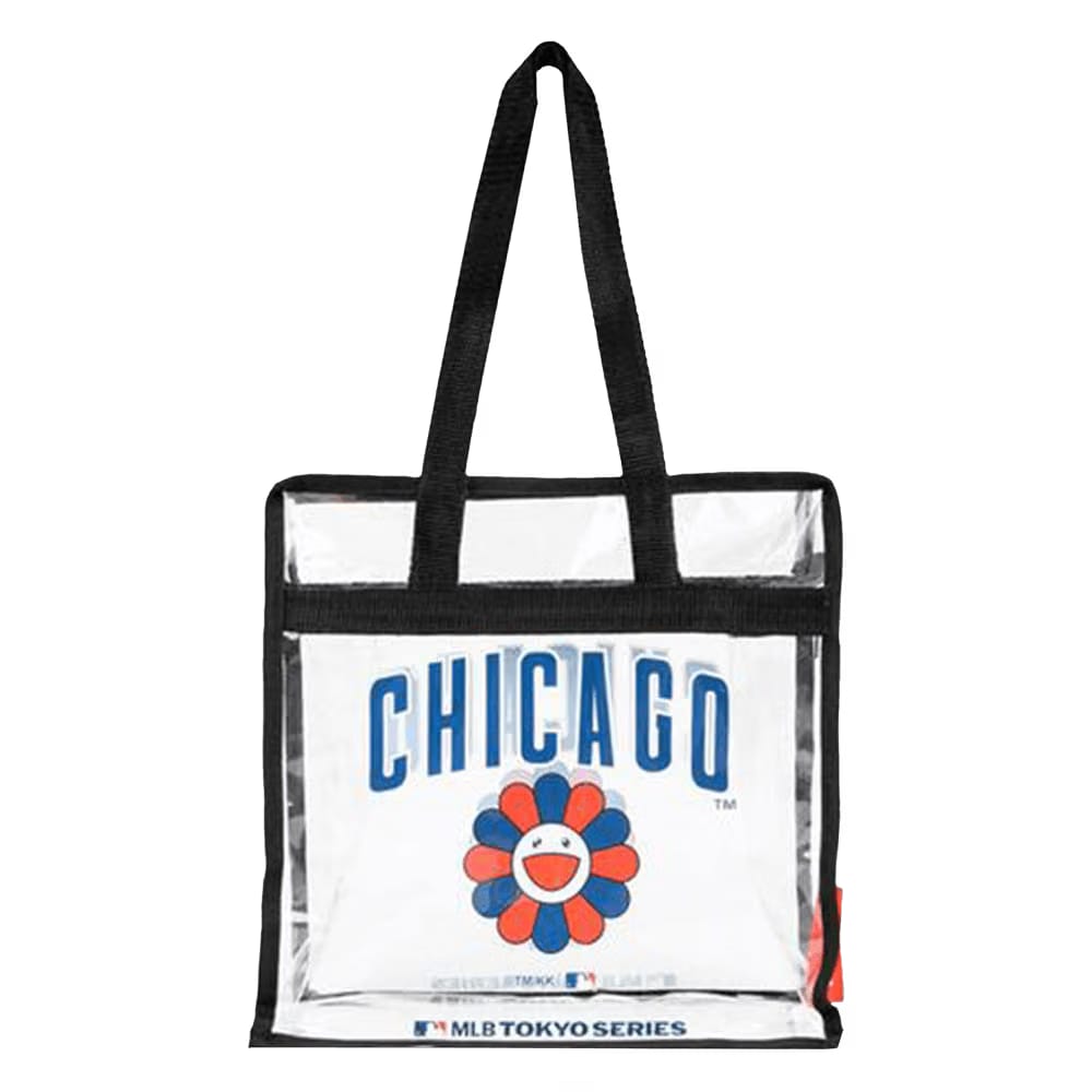 Takashi Murakami x MLB World Tour Tokyo Series 2025 Cubs Tote Bag Red