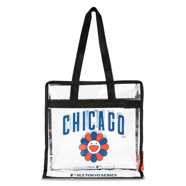 Takashi Murakami x MLB World Tour Tokyo Series 2025 Cubs Tote Bag Red