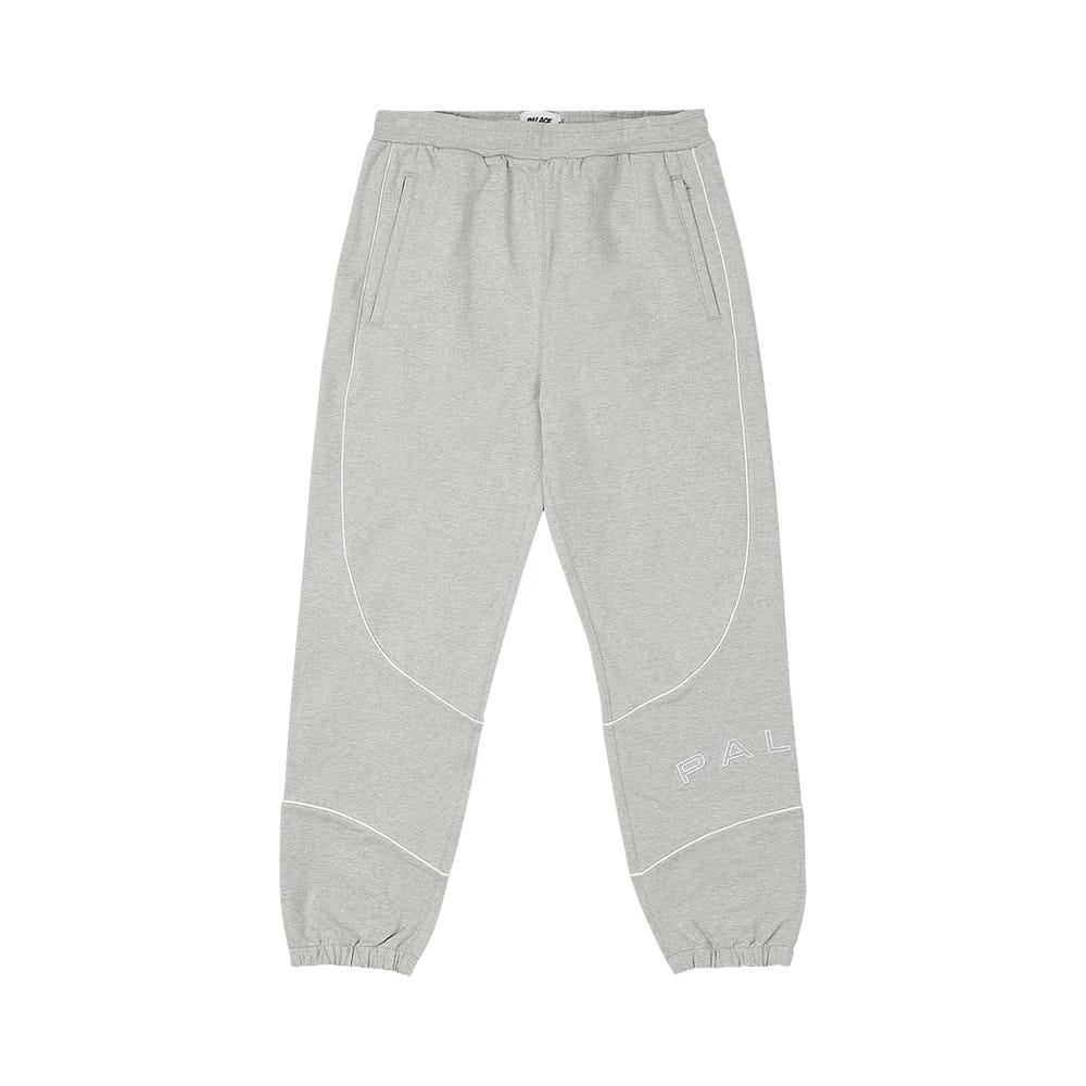 Palace Sport Piped Joggers Grey Marl