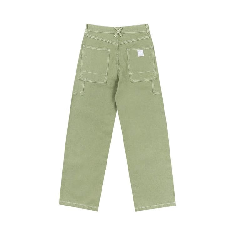 Kenzo Elephant Flag Monkey Fit Jeans Almond Green