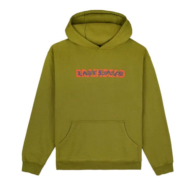 Brain Dead Warn End Aesthetics Hoodie Moss