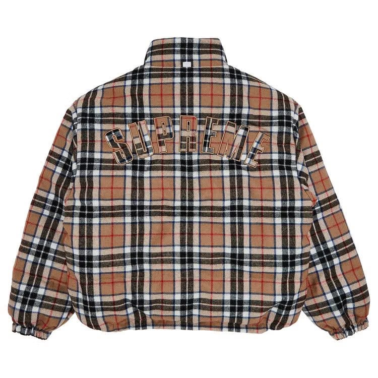 Supreme Reversible Puffer Jacket Navy