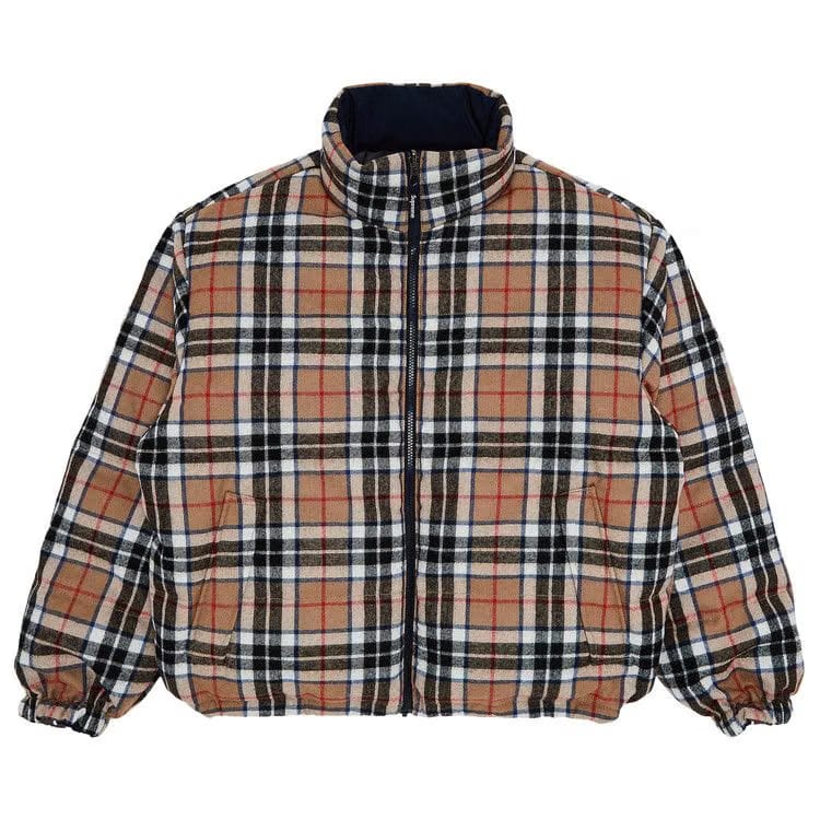 Supreme Reversible Puffer Jacket Navy