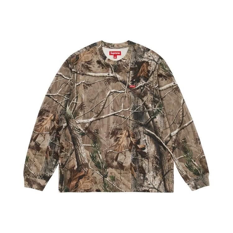 Supreme Small Box Long-Sleeve T-Shirt Realtree AP Camo