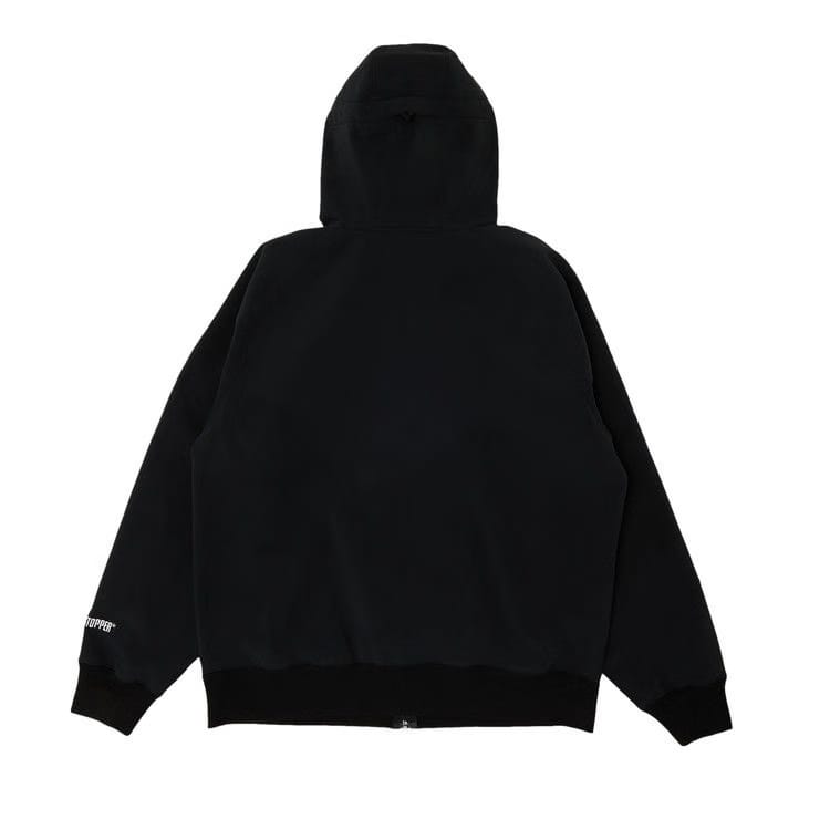 Supreme x WINDSTOPPER Zip Up Hoodie Black