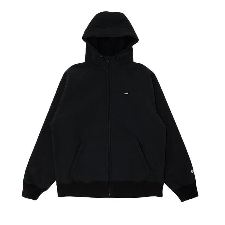 Supreme x WINDSTOPPER Zip Up Hoodie Black