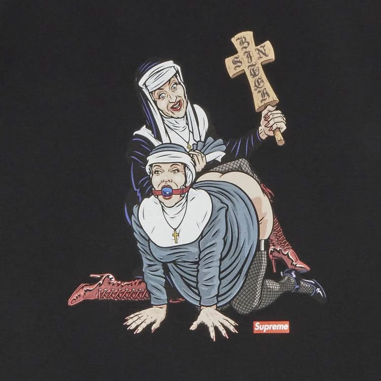 Supreme Nuns T-Shirt Black