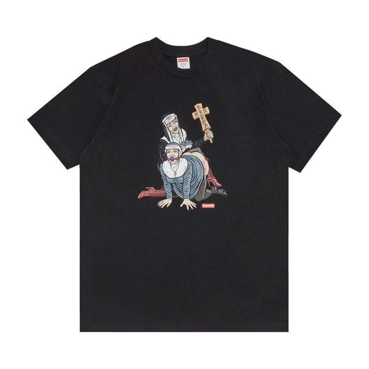 Supreme Nuns T-Shirt Black