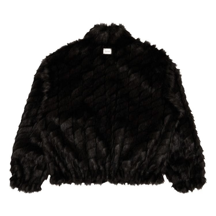 Supreme 2-Tone WINDSTOPPER Faux Fur Jacket Black