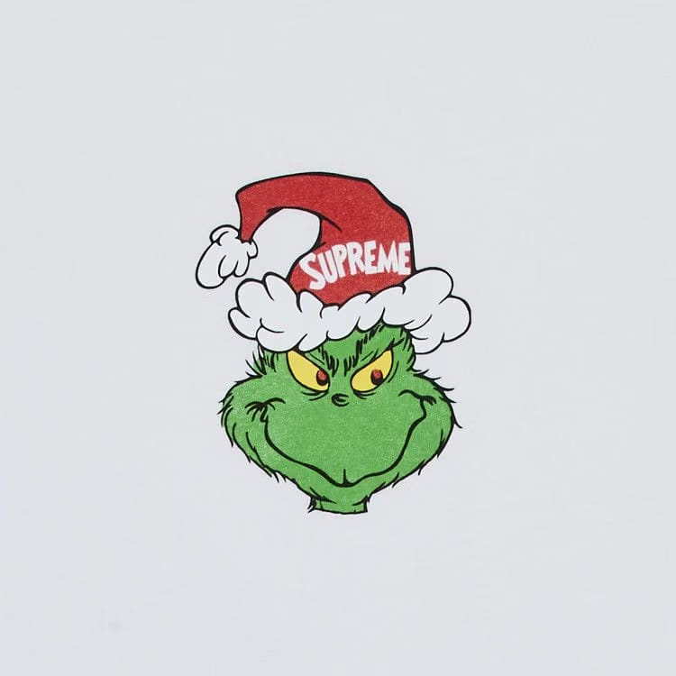 Supreme Grinch T-Shirt White