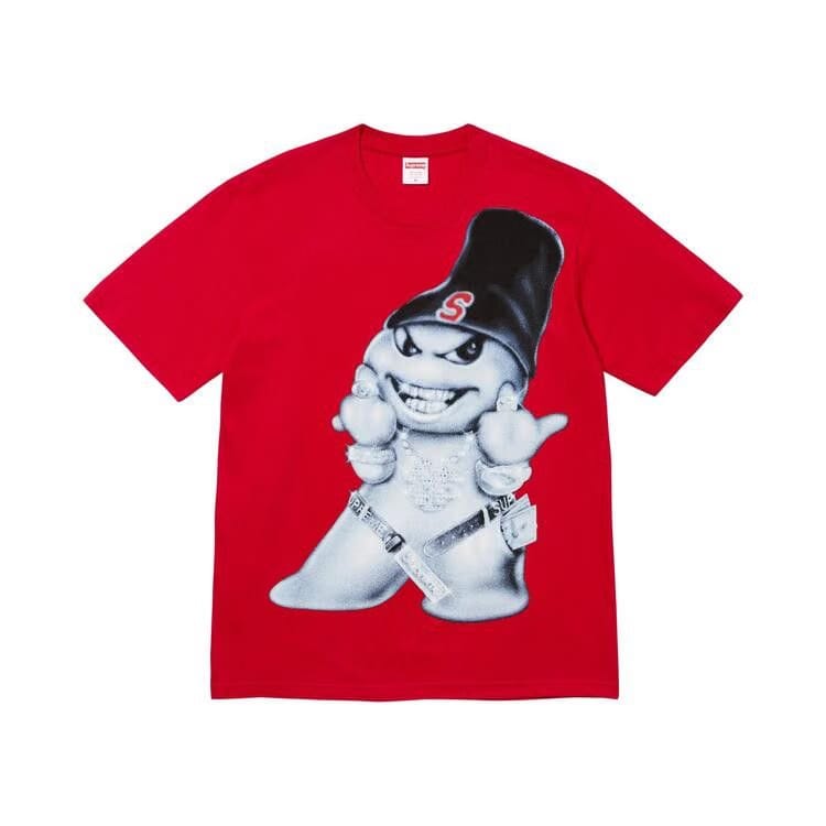 Supreme Snowman T-Shirt Red