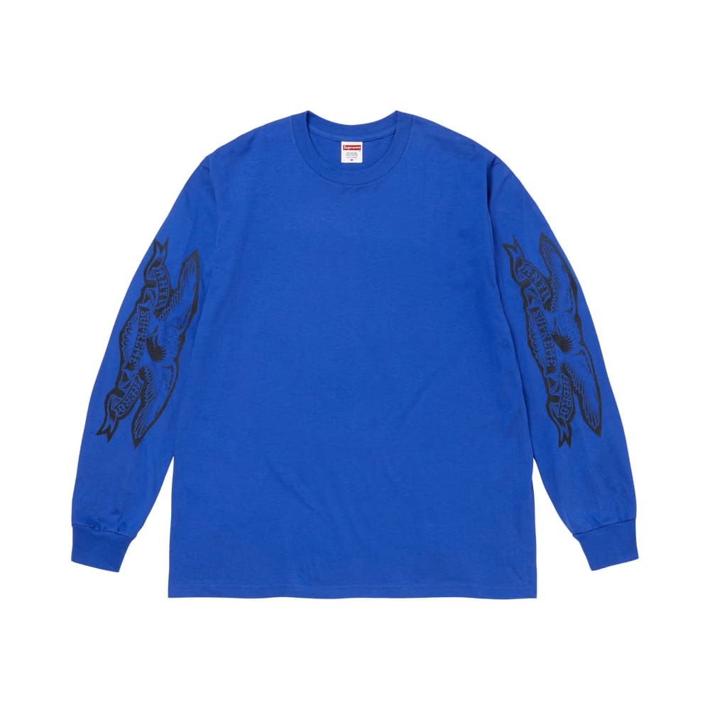 Supreme x Antihero Eagle Long-Sleeve T-Shirt Royal