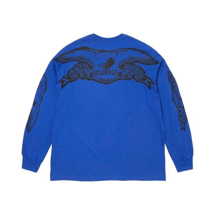 Supreme x Antihero Eagle Long-Sleeve T-Shirt Royal