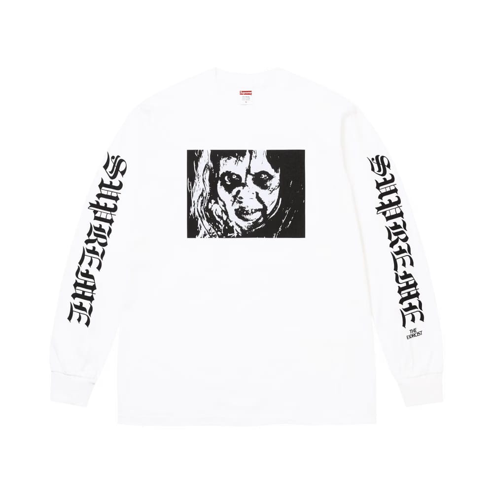 Supreme x The Exorcist Mother Long-Sleeve T-Shirt White
