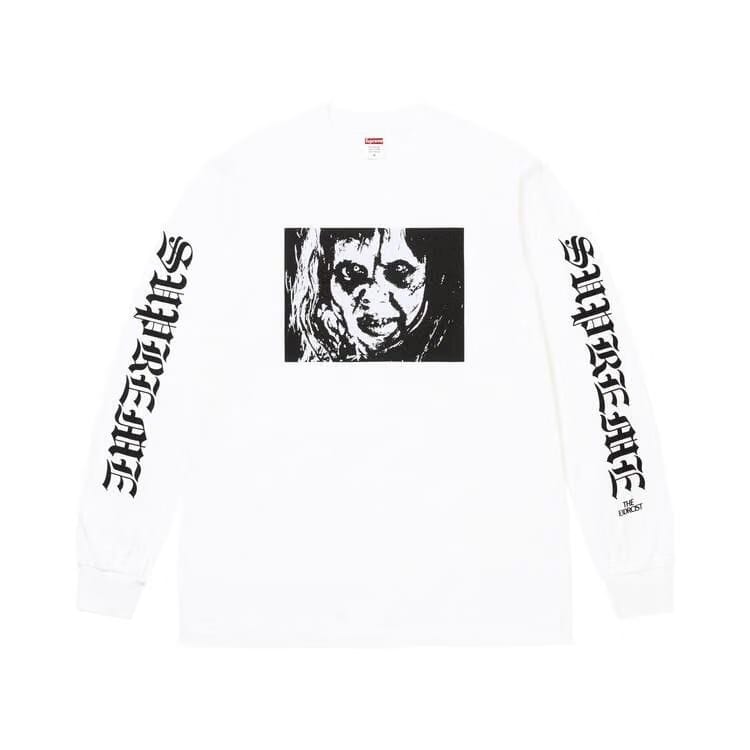 Supreme x The Exorcist Mother Long-Sleeve T-Shirt White