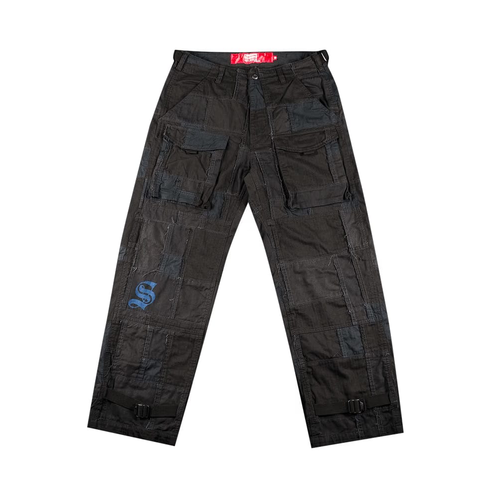 Supreme x Junya Watanabe x Comme des Garçons MAN Patchwork Cargo Pant Black