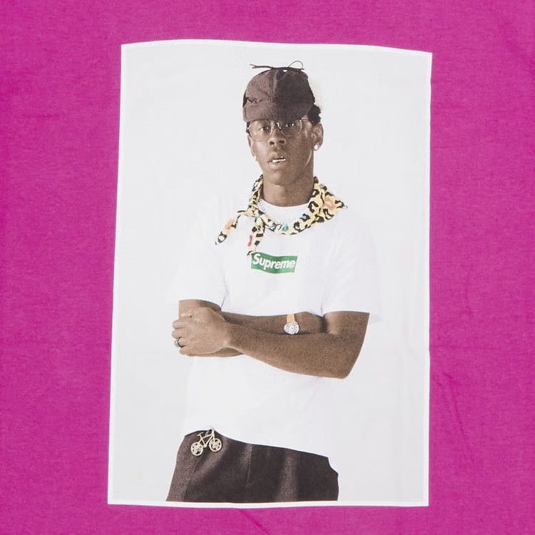 Supreme Tyler, The Creator T-Shirt Magenta