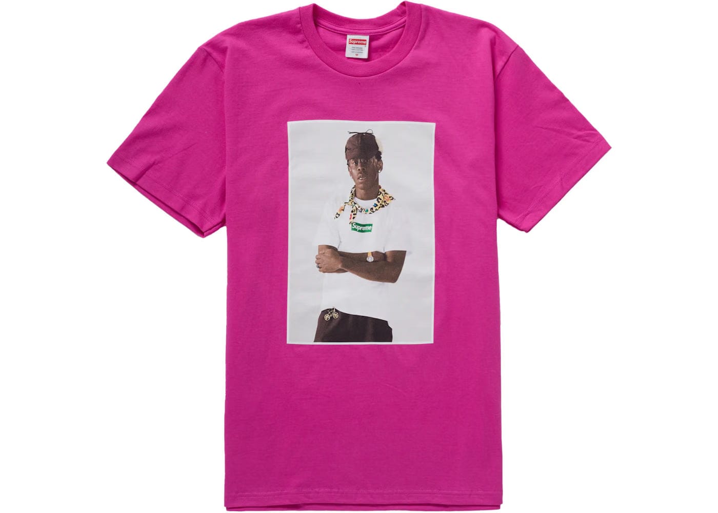 Supreme Tyler, The Creator T-Shirt Magenta