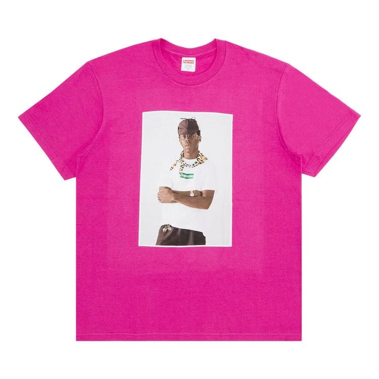 Supreme Tyler, The Creator T-Shirt Magenta
