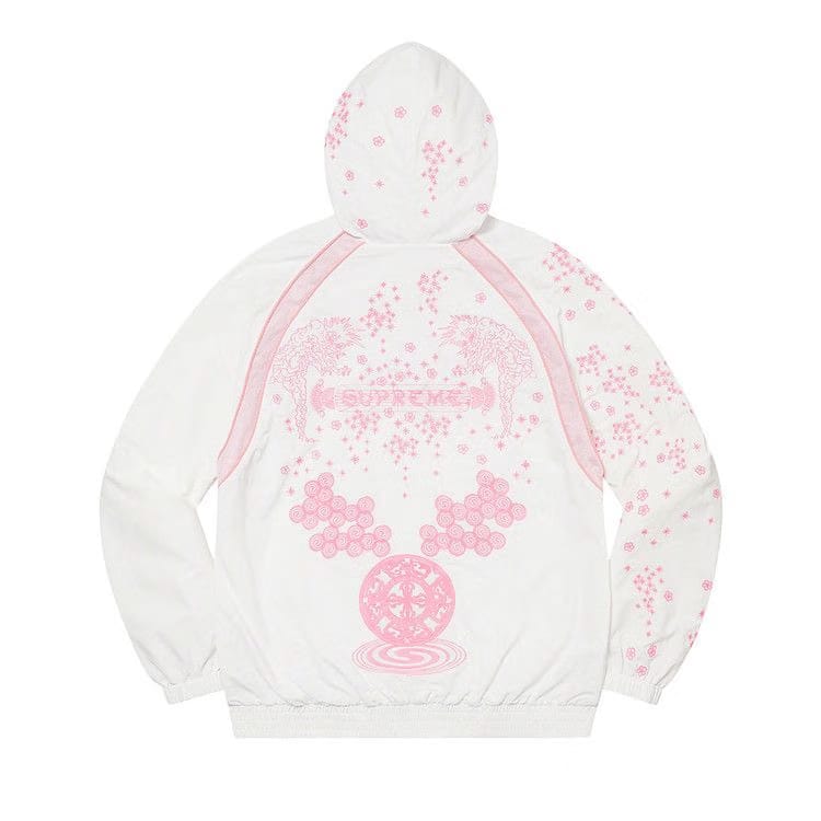 Supreme AOI Glow-In-The-Dark Track Jacket White