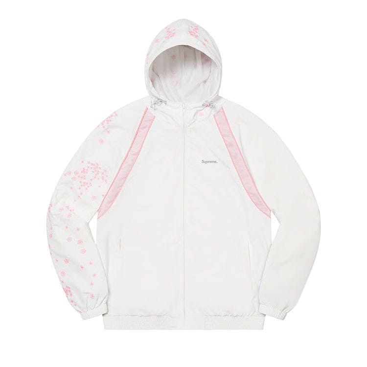 Supreme AOI Glow-In-The-Dark Track Jacket White
