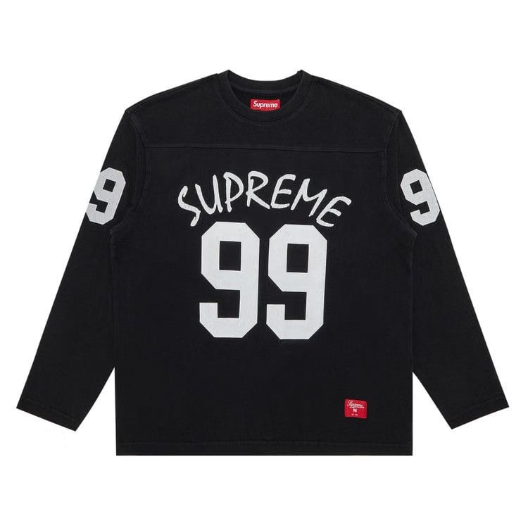 Supreme 99 Long-Sleeve Football Top Black