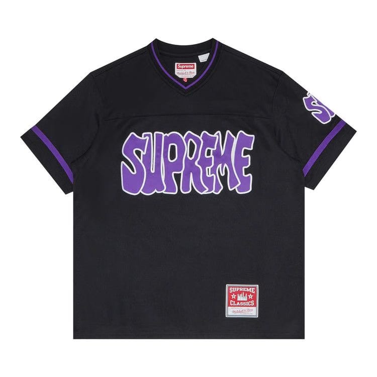 Supreme x Mitchell & Ness Football Jersey Black