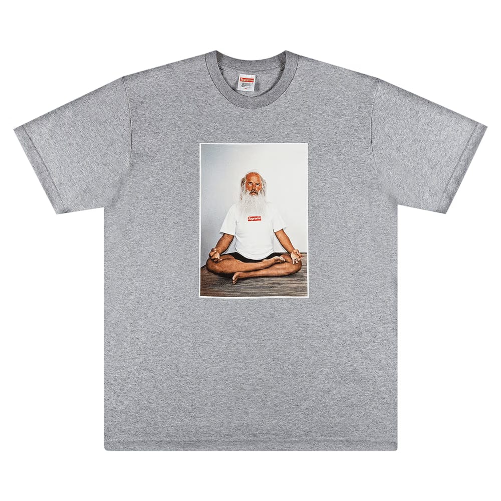 Supreme Rick Rubin T-Shirt Heather Grey