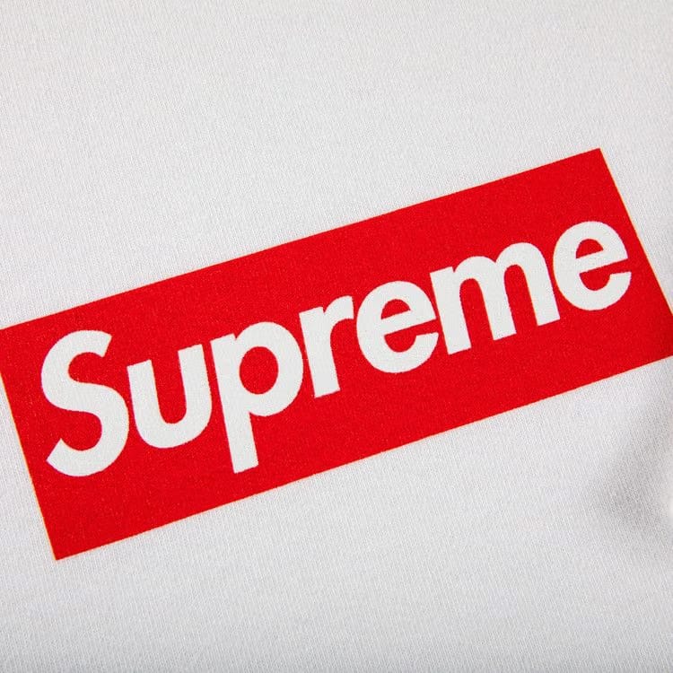 Supreme Box Logo Long-Sleeve T-Shirt White