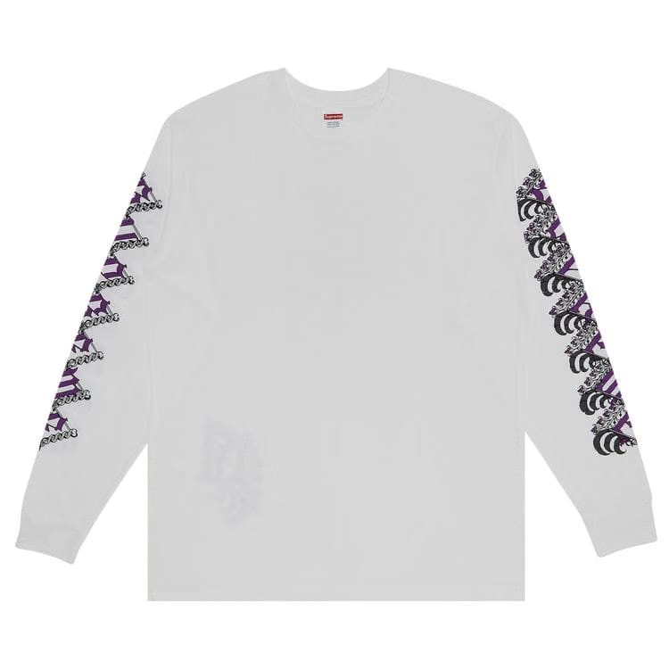 Supreme Strawberries Long-Sleeve T-Shirt White