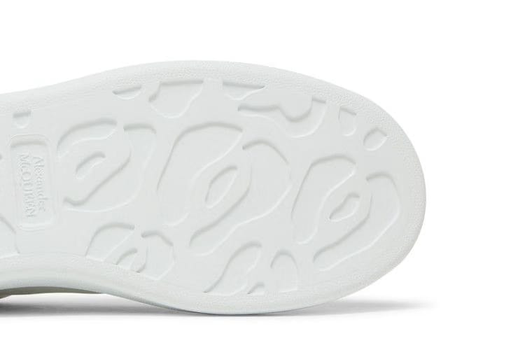 Alexander McQueen Oversized Sneaker Lead Crocodile