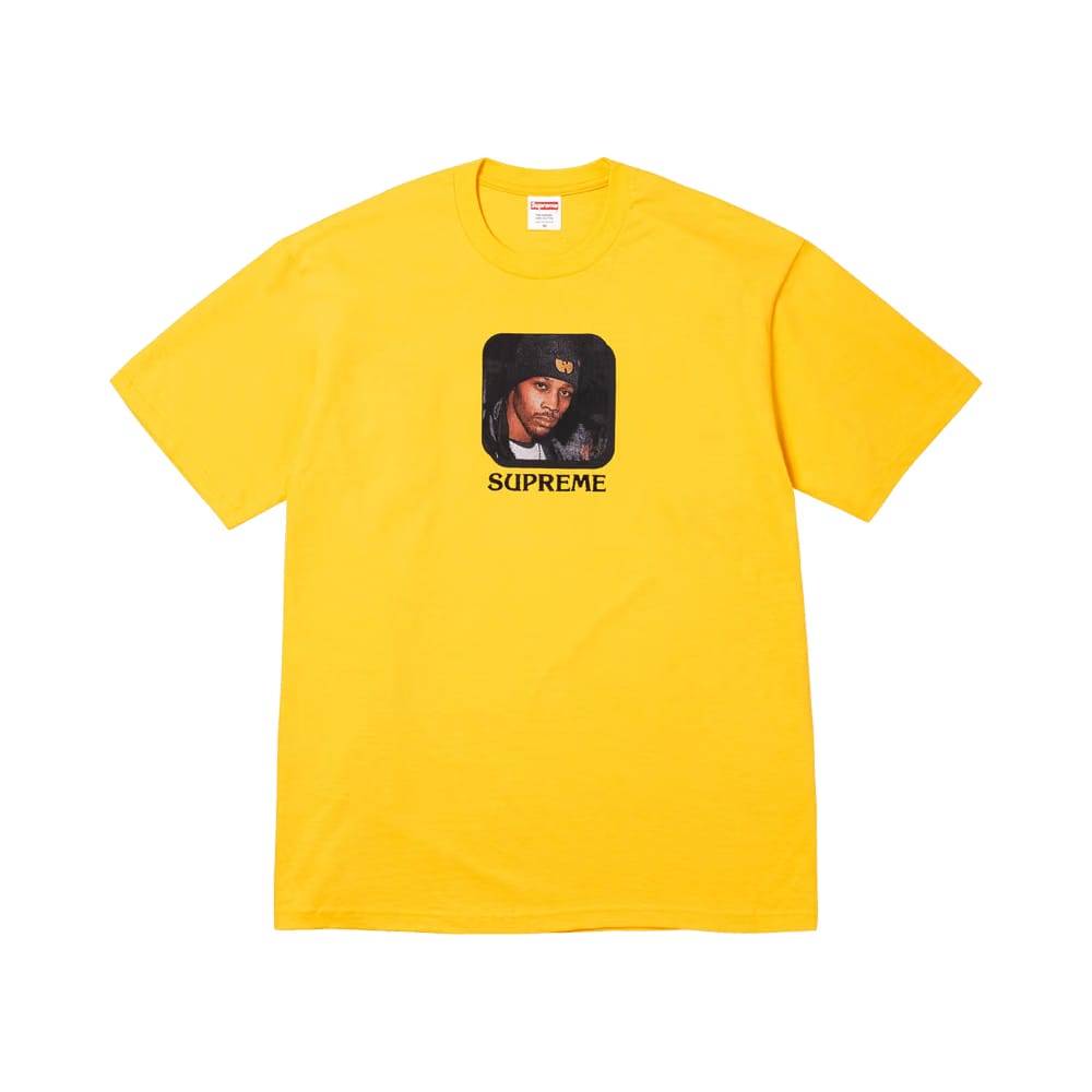 Supreme x Wu-Tang Clan Rza T-Shirt Yellow