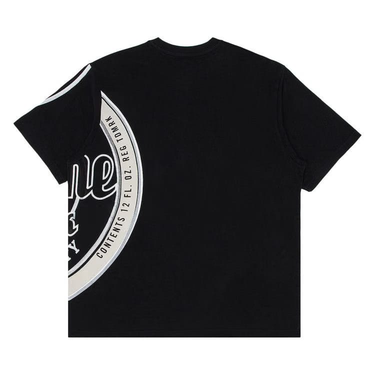 Supreme Lager Shorts-Sleeve Top Black