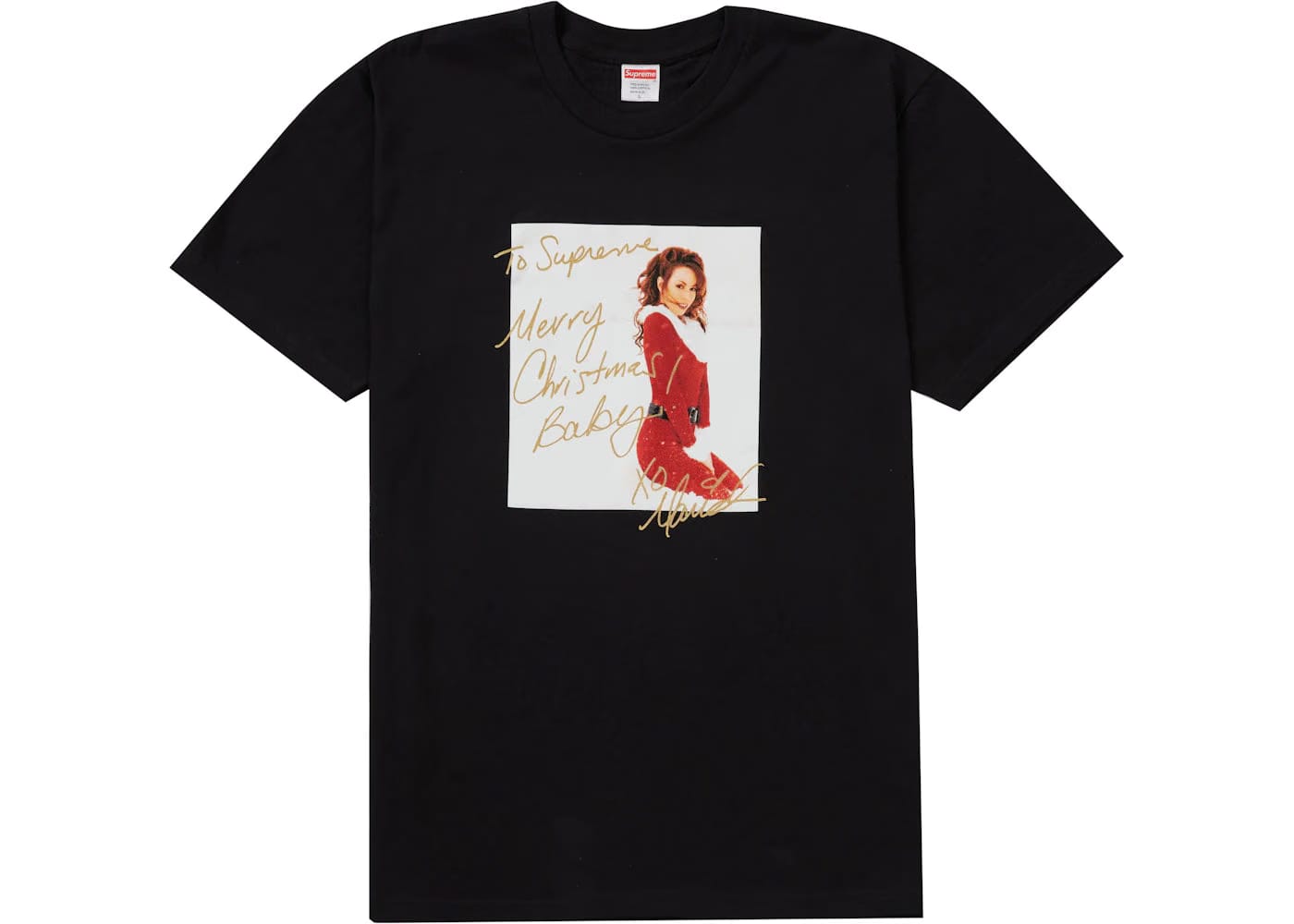 Supreme Mariah Carey T-Shirt Black