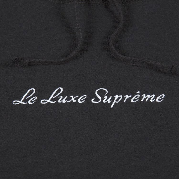 Supreme Le Luxe Hoodie Black