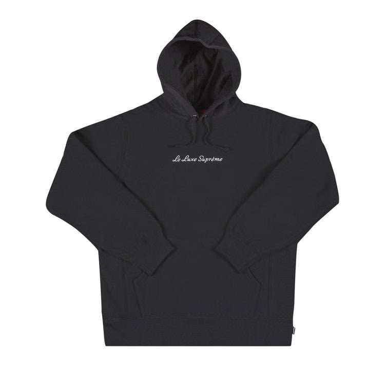 Supreme Le Luxe Hoodie Black