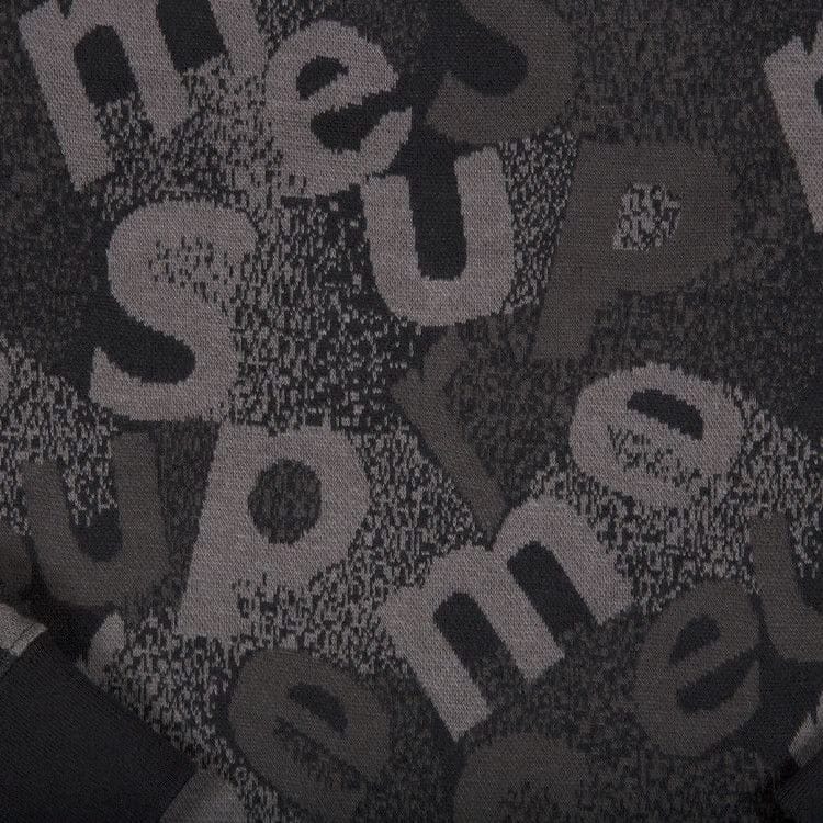 Supreme Scatter Text Crewneck Black