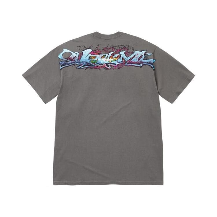 Supreme Tag T-Shirt Charcoal