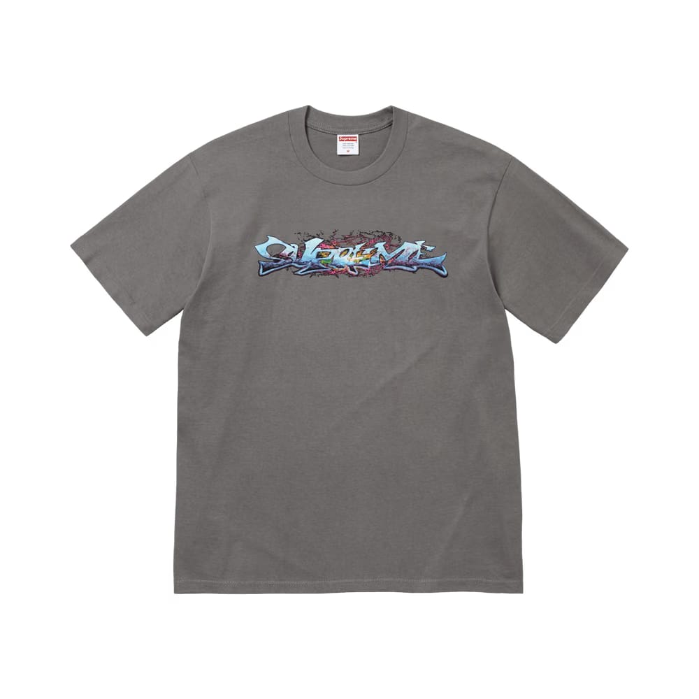 Supreme Tag T-Shirt Charcoal