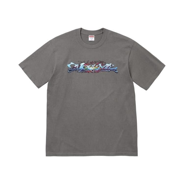 Supreme Tag T-Shirt Charcoal