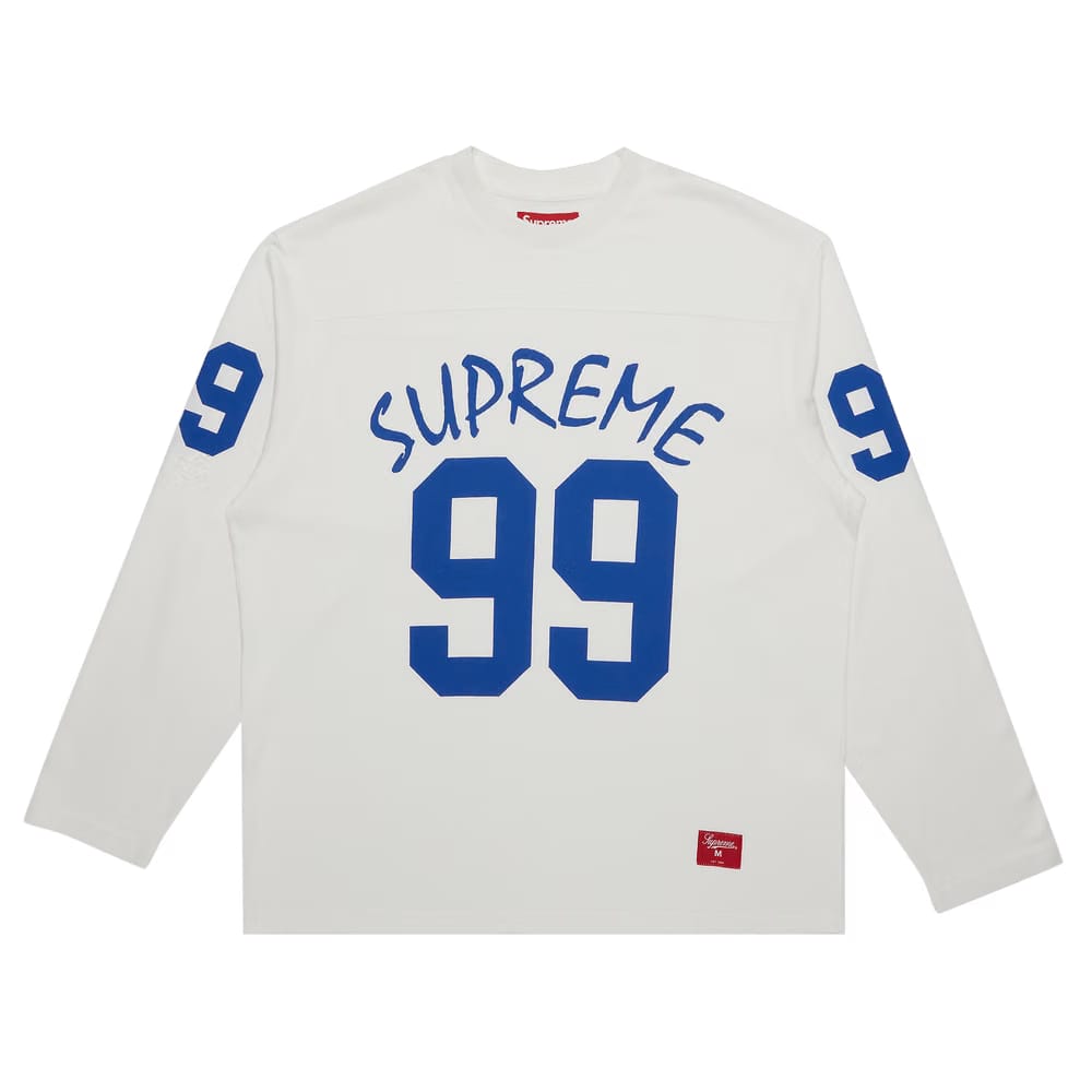 Supreme 99 Long-Sleeve Football Top Stone