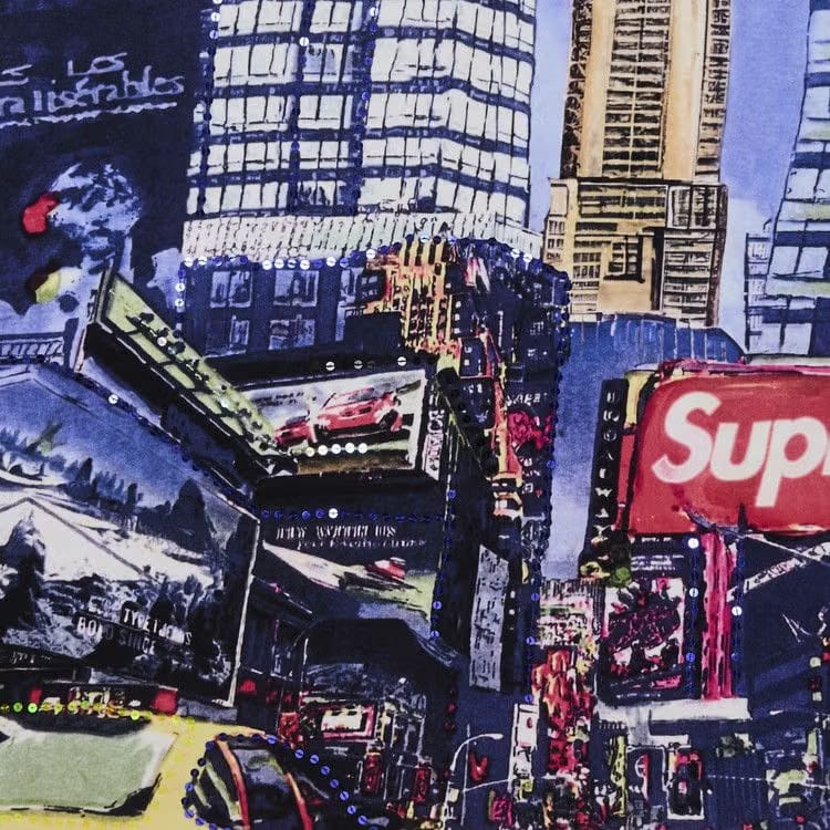 Supreme Skyline Sequin Long-Sleeve Top Day