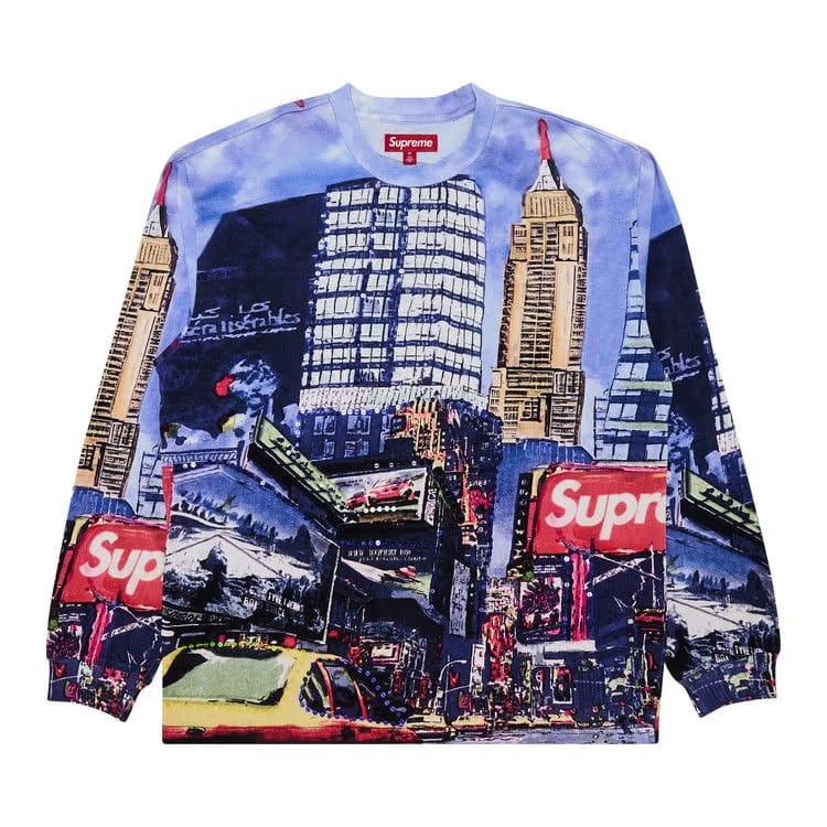 Supreme Skyline Sequin Long-Sleeve Top Day
