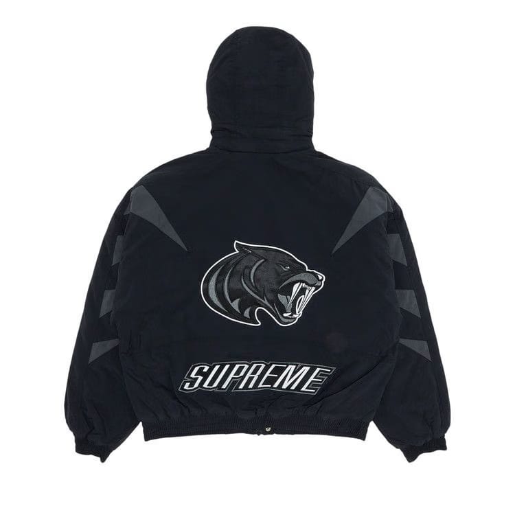 Supreme Wildcat Sideline Puffer Jacket Black