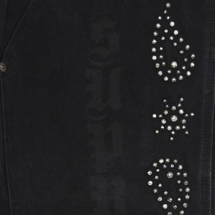 Supreme Paisley Studded Double Knee Painter Pant Black