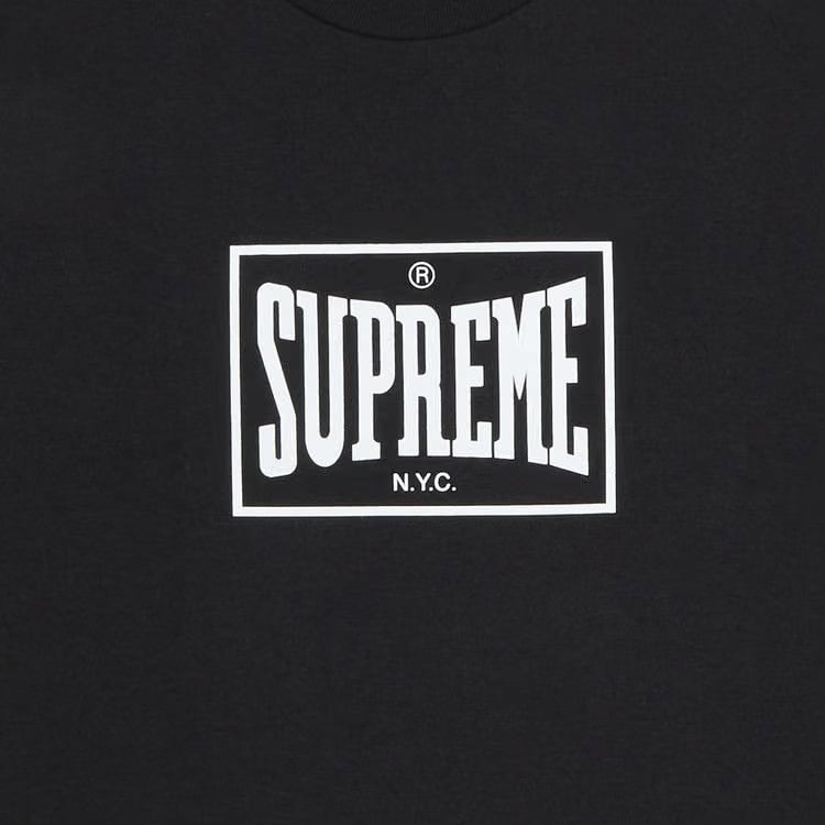 Supreme Warm Up T-Shirt Black