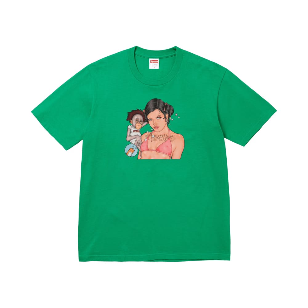 Supreme Angel T-Shirt Green