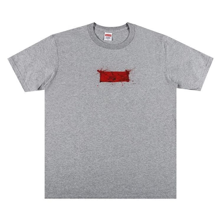 Supreme Ralph Steadman Box Logo T-Shirt Heather Grey